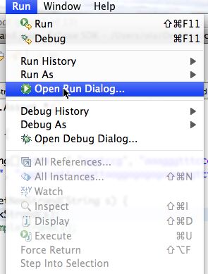 open run dialog