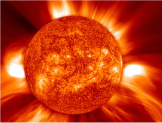 Coronal Mass Ejection from the Sun